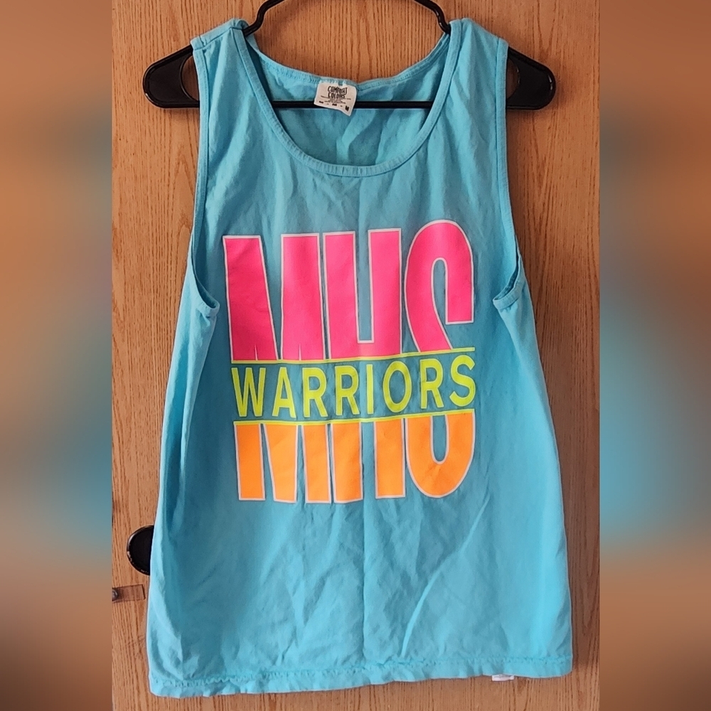 Colorful MHS Warriors Tank Top 100% Cotton